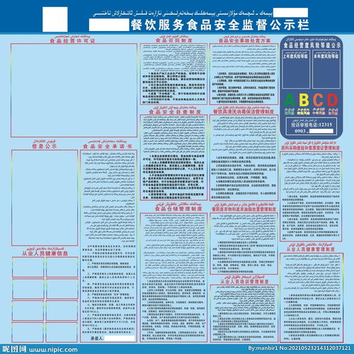 餐饮服务食品安全监督公示图片